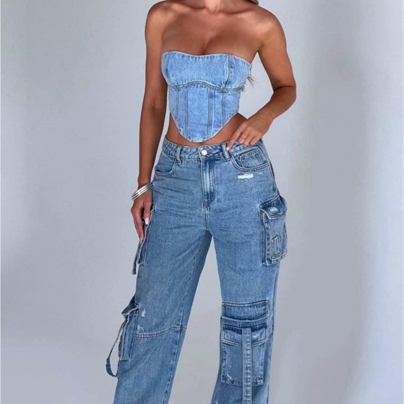 Babyboo fashion denim jeans - Picture 4 of 4